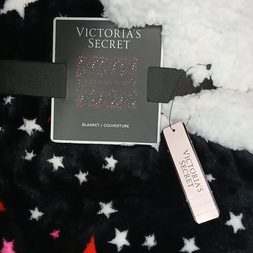 Victoria’s Secret Blanket Fashion Show Sherpa Star Blanket VS Blanket 🆕️